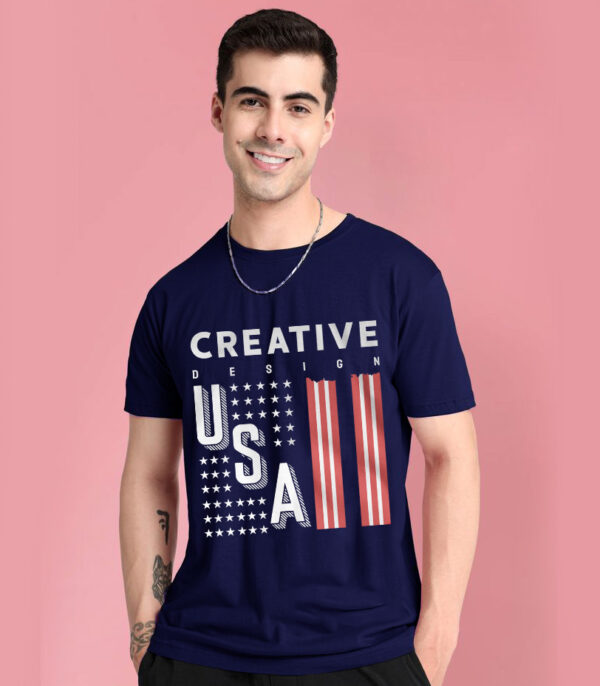 Creative Design USA T-Shirt, USA Urban Wear, StreetSyle T-Shirt