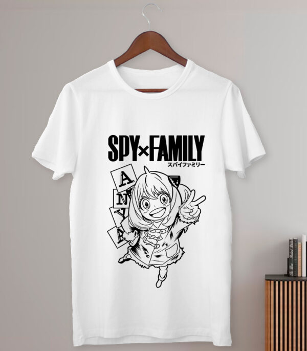 Spy x Family T-Shirt, Minimalist Spy x Family Design