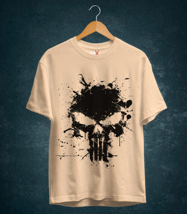 Punisher T-Shirt, Punisher Skull Tee, Punisher Skull Print T-Shirt