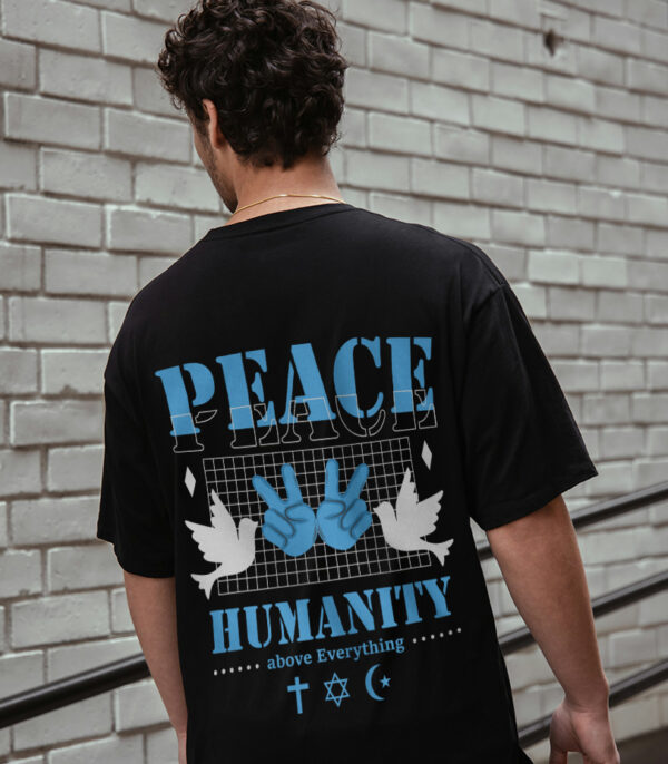 Peace and Humanity T-shirt, Peace & Love Tee