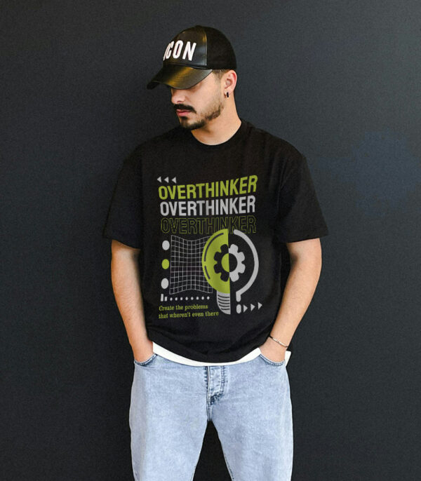 Overthinker T-shirt, Professional Worrier