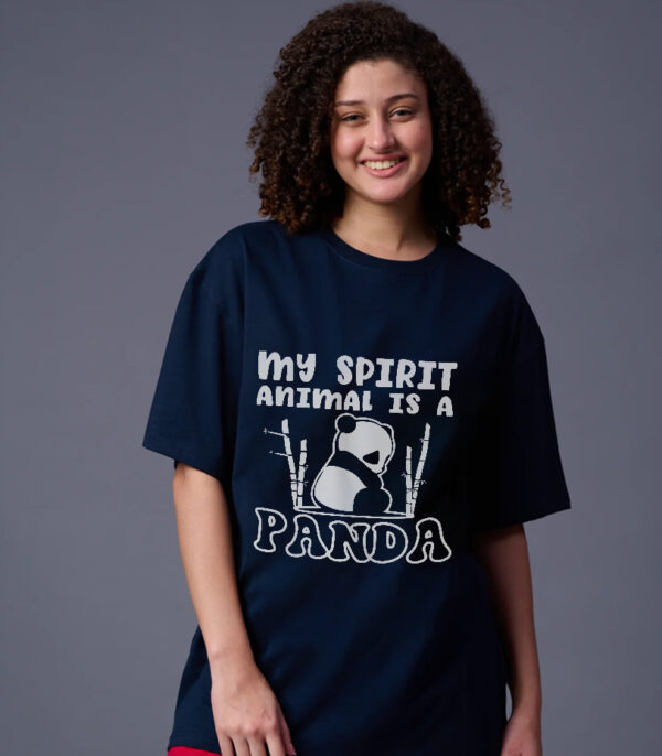 I'm a Panda Shirt, Peaceful Panda Oversize T-shirt