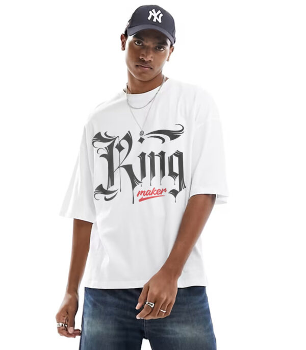 King Maker Tee, Edgy Design Tee