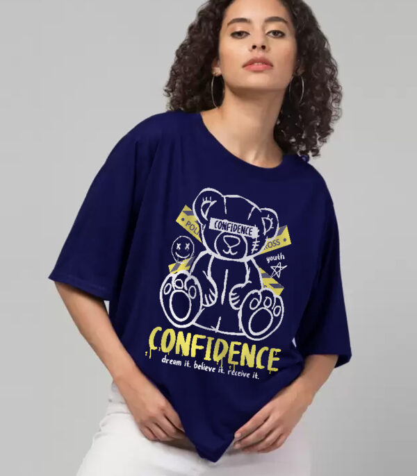 Confidence T-shirt, Bear Graphic Tee