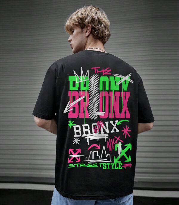 T-shirt with a Bronx graphic, Streetwear Tee