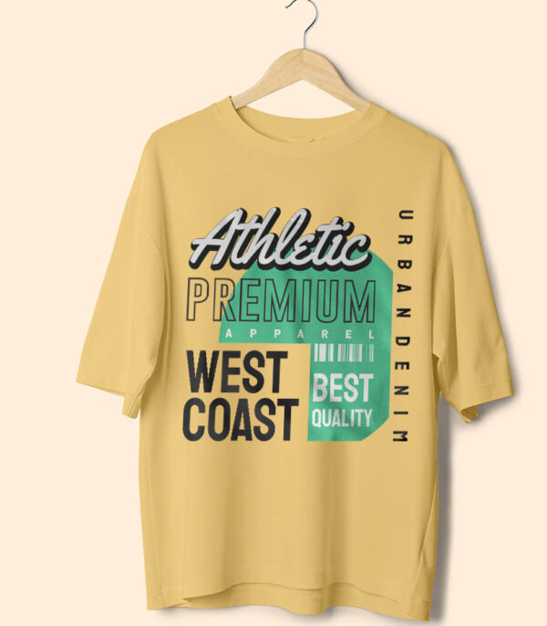 West Coast Athletic T-Shirt, Modern Athletic Apparel