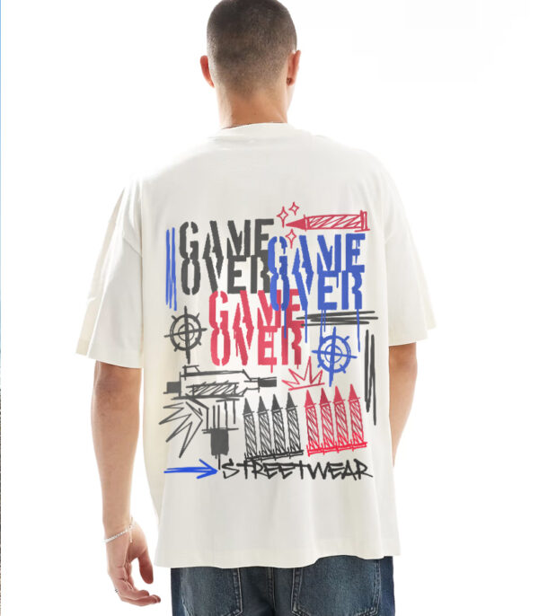 GAME Tee, Streetwear Oversize T-shirt