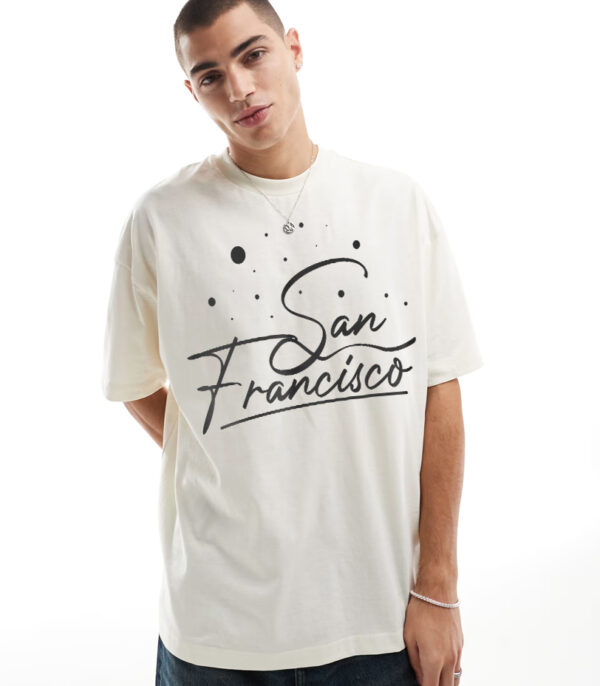 San Francisco T-Shirt, Golden Gate City Vibes, Foggy City Style