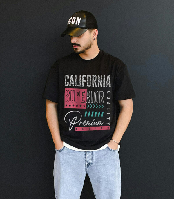 California Superior Premium Oversize T-Shirt