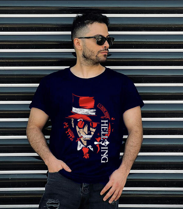 Hellsing Alucard T-Shirt, Anime T-Shirt, Dark Fantasy T-Shirt