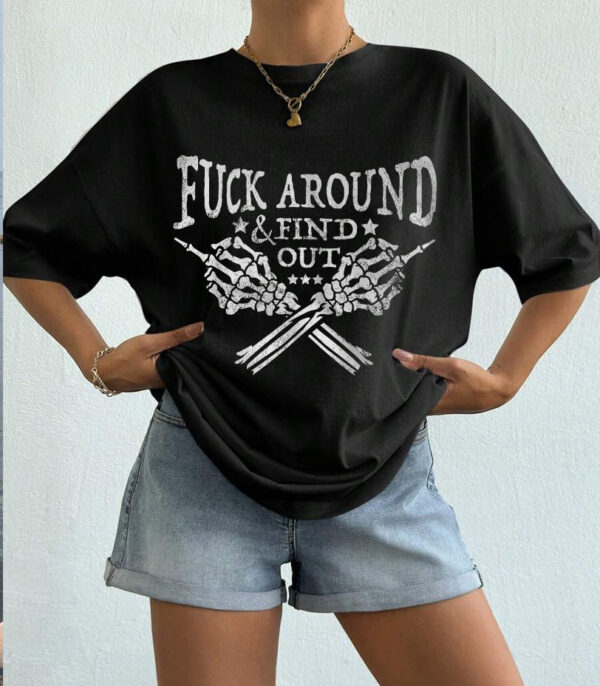Sarcastic Slogan Tee, Modern Edgy Apparel