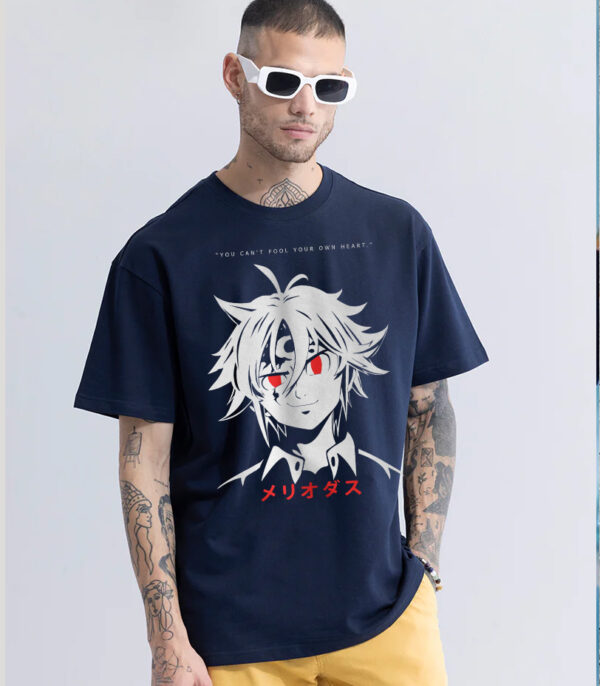 Graphic Printed Anime Oversize T-shirt, Streetstyle Anime T-Shirt