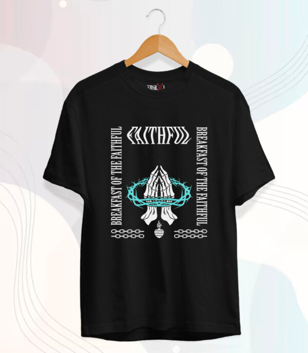 Faithful T-Shirt, Christian T-Shirt, Faith Printed tee, Graphic Printed Tshirt