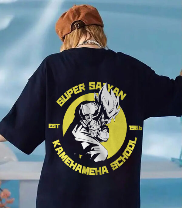 Dragon Ball Z T-Shirt, Goku Anime T-Shirt, Anime Printed Oversize T-shirt