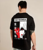 Black Oversized T-shirt, Tokyo Ghoul, Anime Tshirt