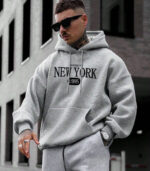 Stylise Printed Hoodie, Grey Printed Hoodie, Grey Hoodie, Hoodies for men, hoodies, hoodies for women, black hoodies, Printed Hoodie, grey Hoodie, Cool Hoodies, Grey Printed Hoodie