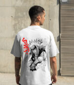 White Anime Oversize Tshirt, Naruto Oversize T-Shirt, Anime Tshirt, Naruto t-shirt, oversized t-shirt for women, Anime oversized t-shirt for men, styling oversized tshirt, White Oversize Tshirt