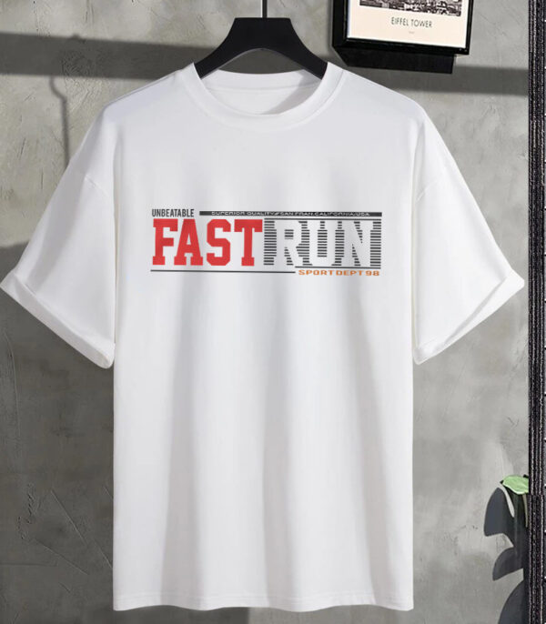 Fast Run Tee, Unstoppable Tee