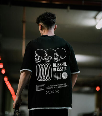 Blissful T-shirt, Motivational Slogan Tee