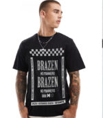Brazen Tee, Bold Graphic T-shirt, Streetwear Tee
