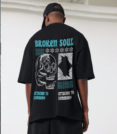 Broken Soul Tee, Dark Aesthetic Tee