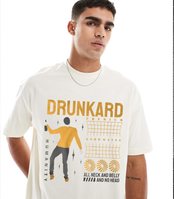 Drunkard Tee, Good Waves T-shirt
