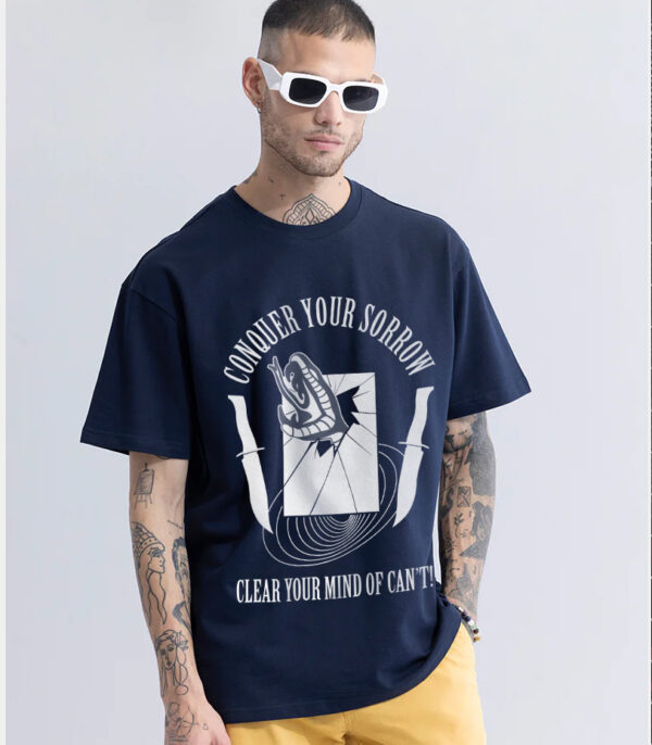 Conquer Your Sorrow T-shirt, Dark Aesthetic Tee