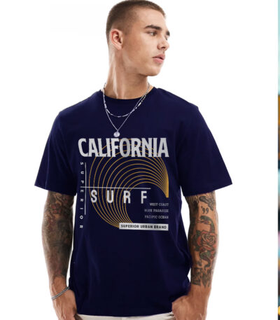 California Oversized T-Shirt, Printed Oversized T-Shirt, Urban Tshirt