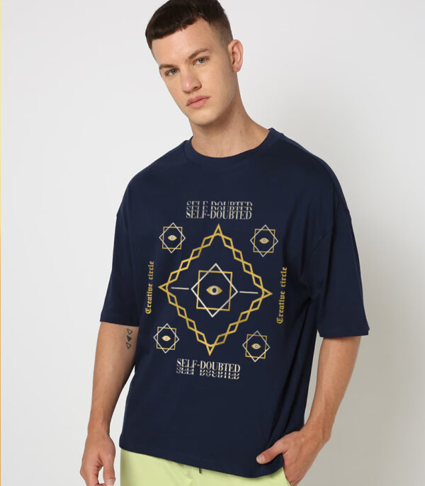 Gold Foil Graphic Tee, Self-Doubted Tee
