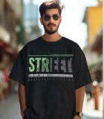 STRI Denim North East Division T-Shirt, Striped Design T-Shirt