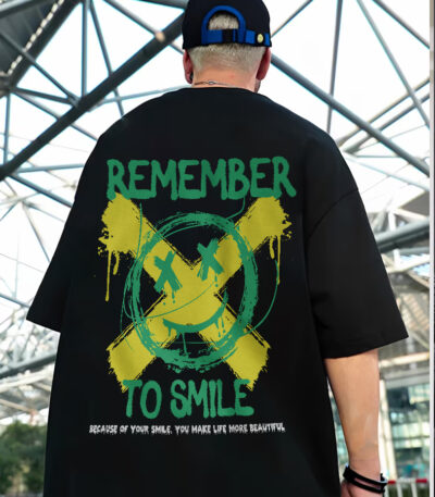 Choose Happiness, Spread Smiles Oversize T-shirt