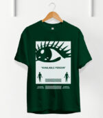 Available Person T-Shirt, Minimalist Eye Design T-Shirt, Urban Street Wear Tee