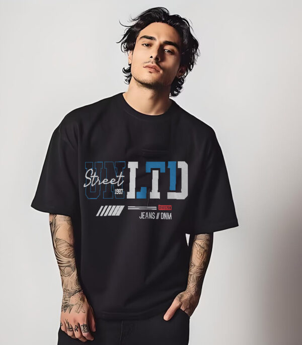 Street Division Jeans T-Shirt, DNM Graphic Tee