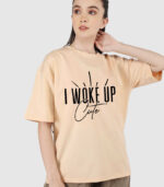 I Woke Up Cute T-shirt, Positive Tee