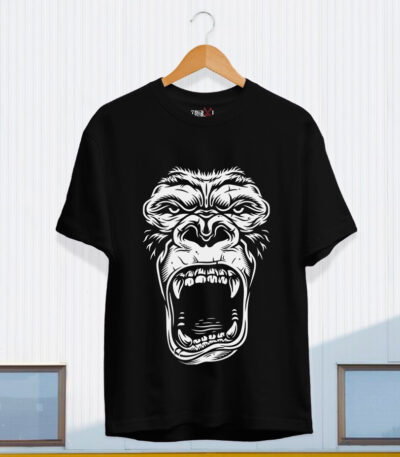 Gorilla Face T-shirt, Urban Streetwear T-shirt, Urban Gorilla Tshirt