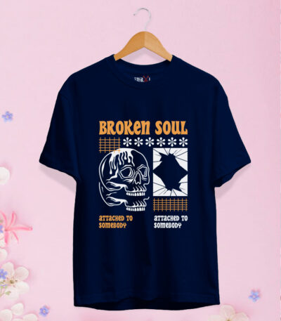 Broken Soul T-Shirt, Graphic Printed T-shirt, Street Culture Tee, Urban Streetstyle Tshirt