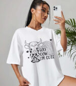 Holy Cow T-shirt, Animal Oversize T-shirt
