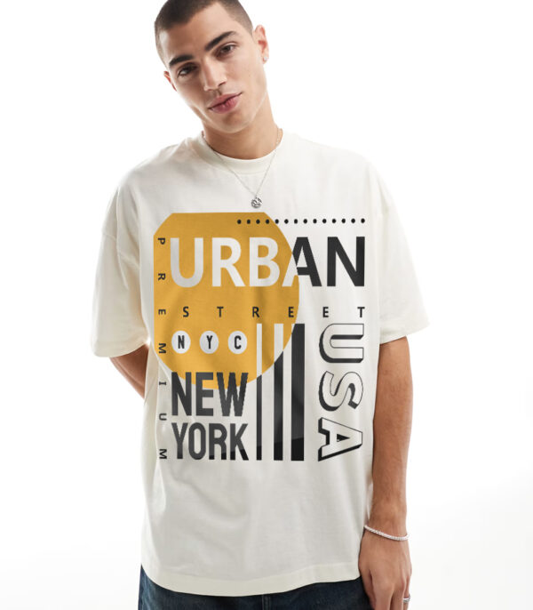 NYC Urban Street T-Shirt, Urban Style, NYC, Oversize T-shirt