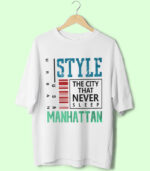 New York City T-Shirt, 24/7 NYC, Minimalist NYC Design