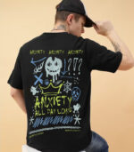 Anxiety All Day Long T-Shirt, Anxiety Graphic Tee