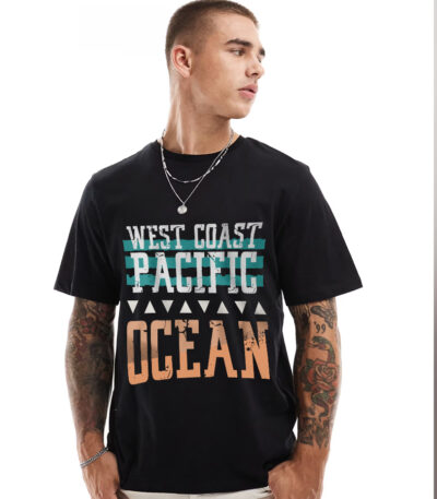 California T-Shirt, Pacific Ocean Vibes