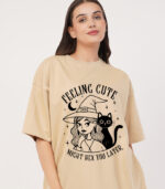 Feeling Cute, Might Hex You Later T-Shirt, Modern Witchy Apparel