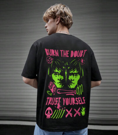 Burn the Doubt, Trust Yourself T-Shirt, Doubt Be Gone: Trust Yourself Tee